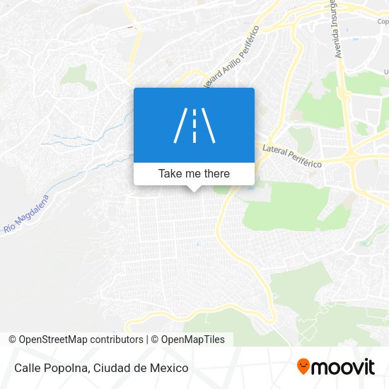 Calle Popolna map