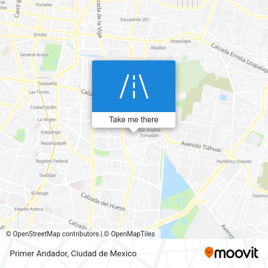 Mapa de Primer Andador