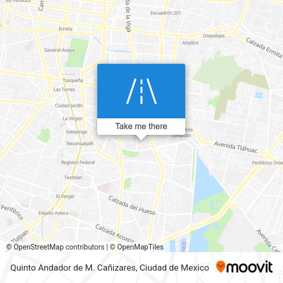 Quinto Andador de M. Cañizares map