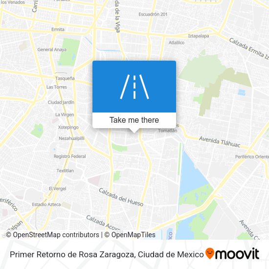 Mapa de Primer Retorno de Rosa Zaragoza
