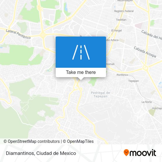Mapa de Diamantinos