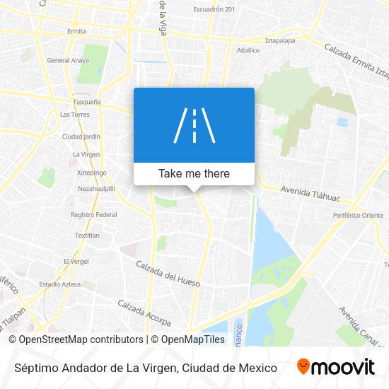 Séptimo Andador de La Virgen map