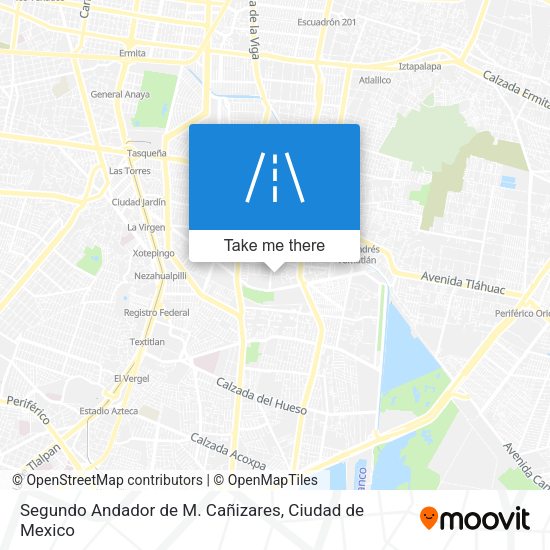 Mapa de Segundo Andador de M. Cañizares