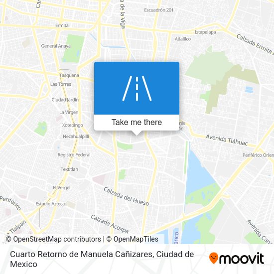 Cuarto Retorno de Manuela Cañizares map