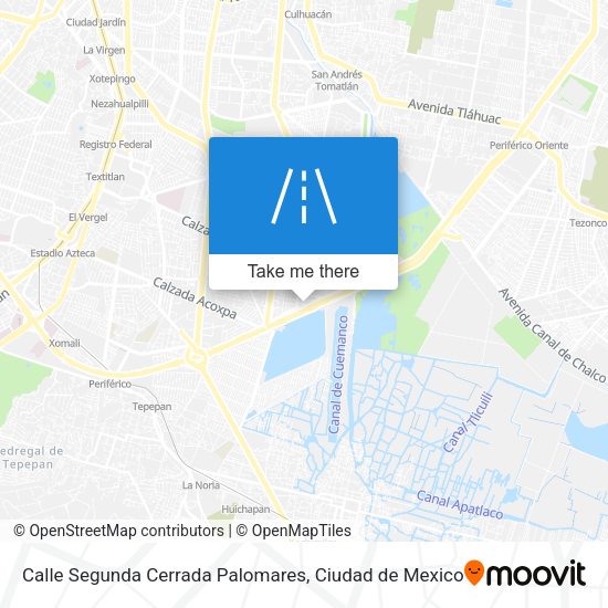 Calle Segunda Cerrada Palomares map
