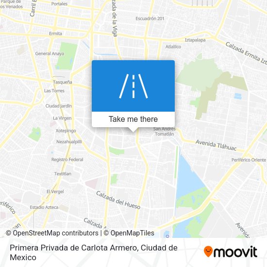 Mapa de Primera Privada de Carlota Armero