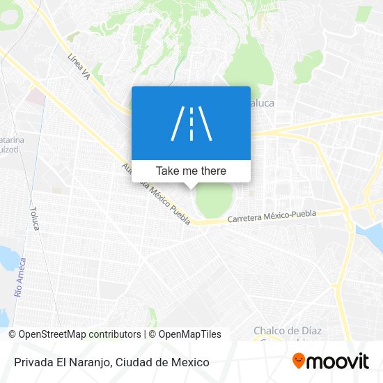 Privada El Naranjo map