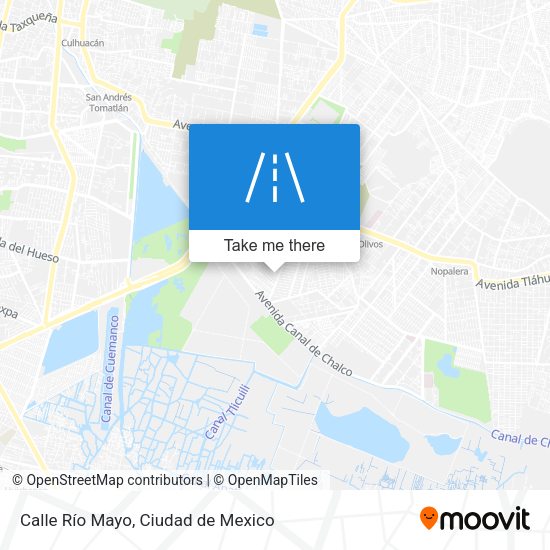 Calle Río Mayo map