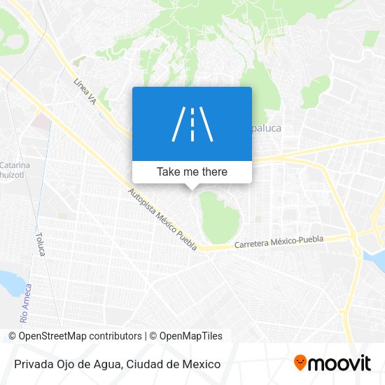 Privada Ojo de Agua map