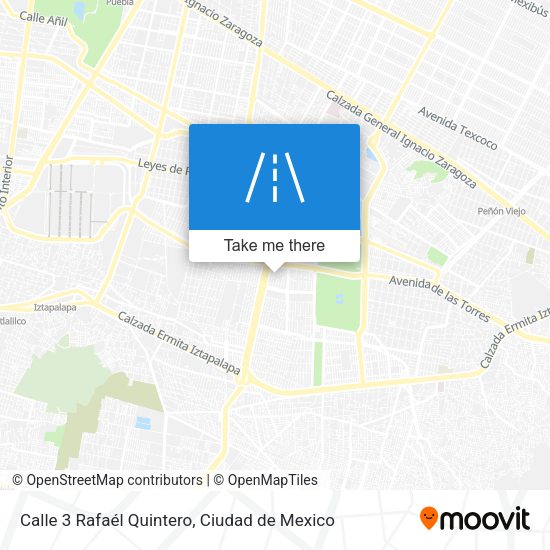 Calle 3 Rafaél Quintero map