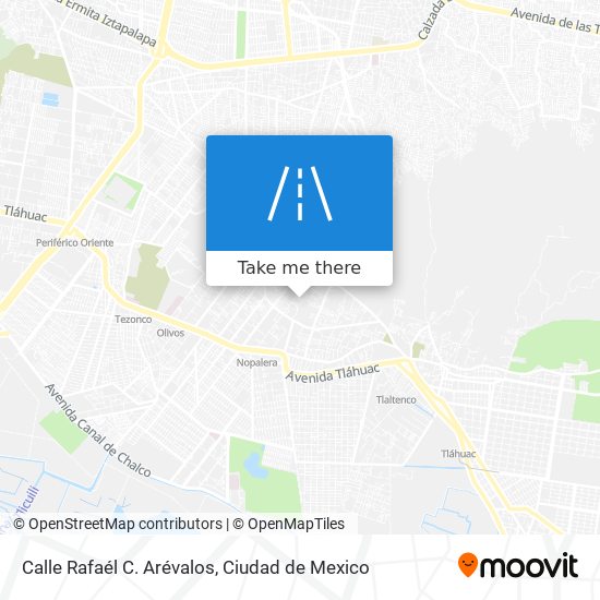 Calle Rafaél C. Arévalos map