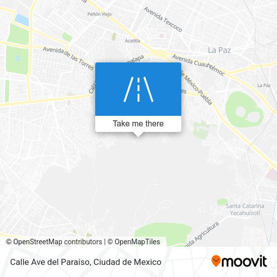Calle Ave del Paraíso map