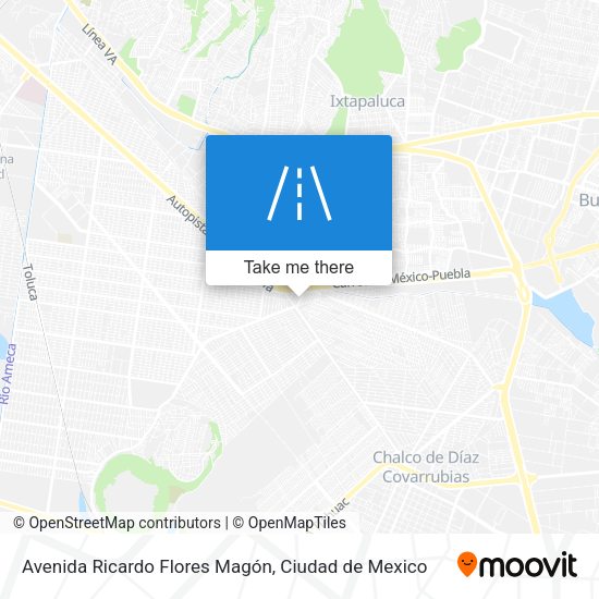 Avenida Ricardo Flores Magón map