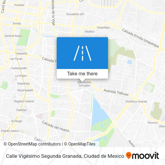 Calle Vigésimo Segunda Granada map