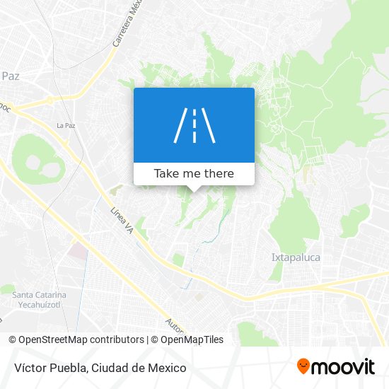 Víctor Puebla map