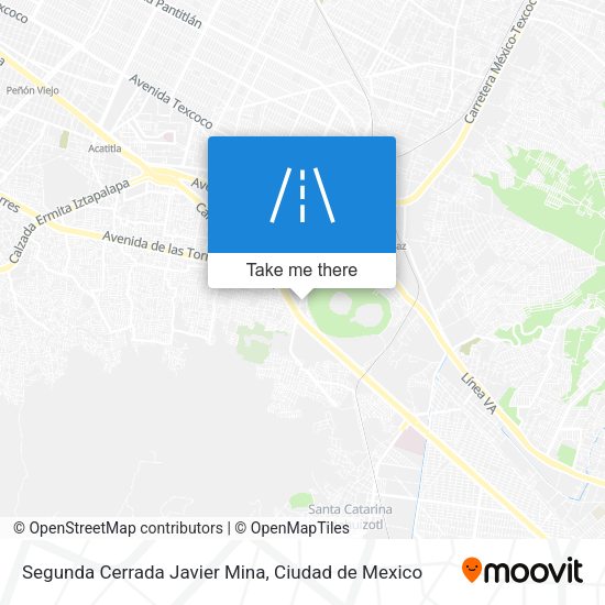 Mapa de Segunda Cerrada Javier Mina