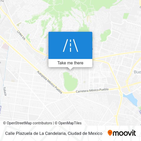 Mapa de Calle Plazuela de La Candelaria