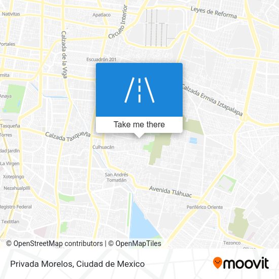 Privada Morelos map