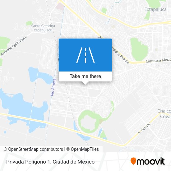 Mapa de Privada Polígono 1