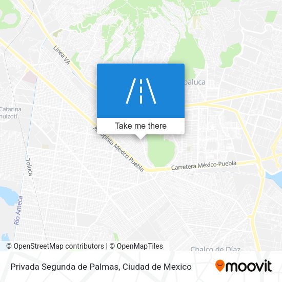 Privada Segunda de Palmas map
