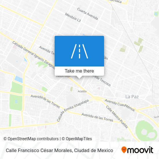 Calle Francisco César Morales map