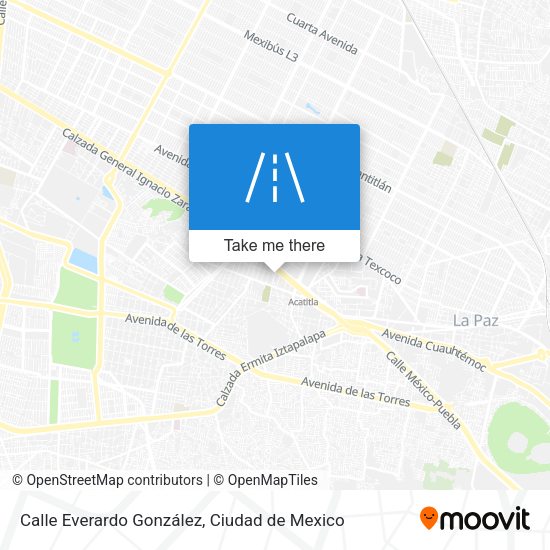 Calle Everardo González map