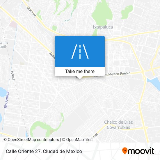 Calle Oriente 27 map