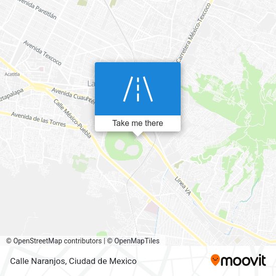 Calle Naranjos map