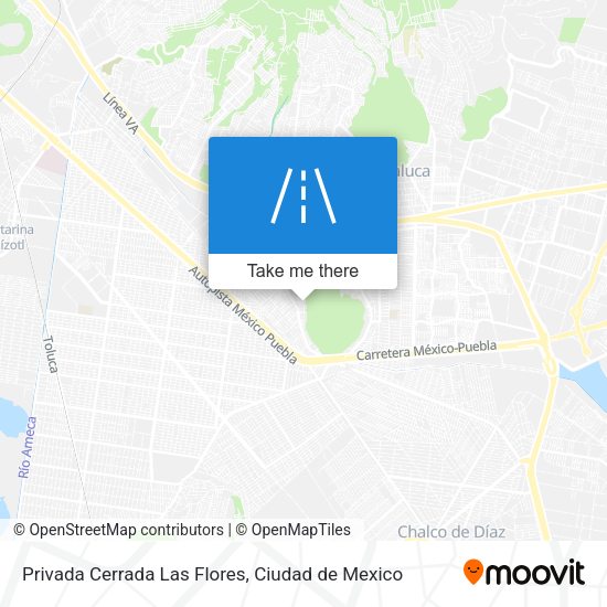 Privada Cerrada Las Flores map
