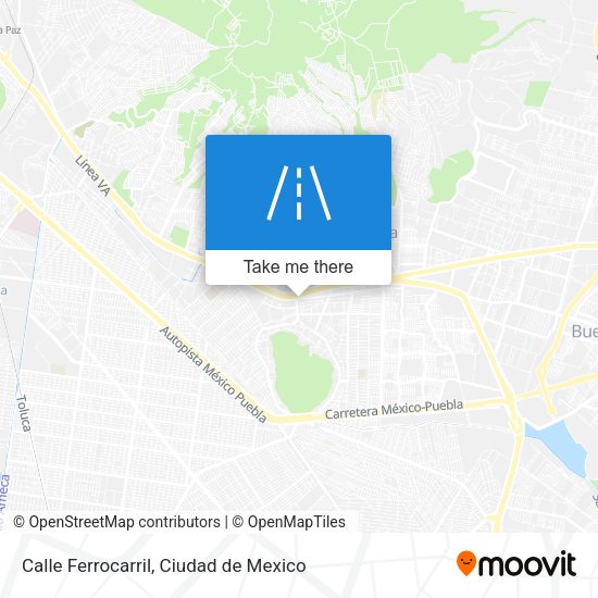 Calle Ferrocarril map