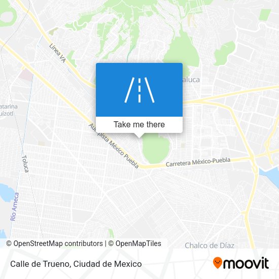 Mapa de Calle de Trueno