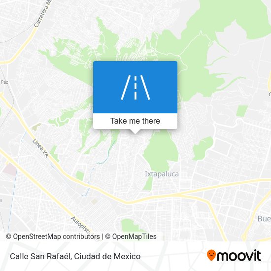 Mapa de Calle San Rafaél