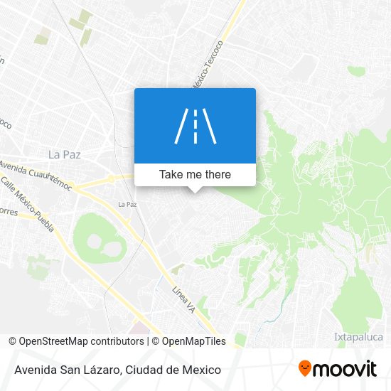 Mapa de Avenida San Lázaro