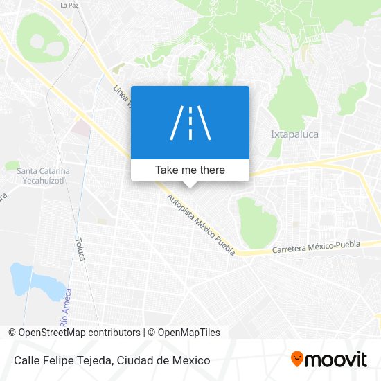 Calle Felipe Tejeda map