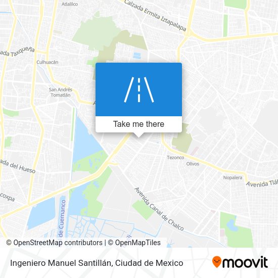 Ingeniero Manuel Santillán map