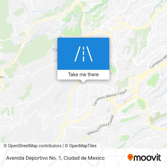 Mapa de Avenida Deportivo No. 1