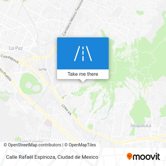 Calle Rafaél Espinoza map
