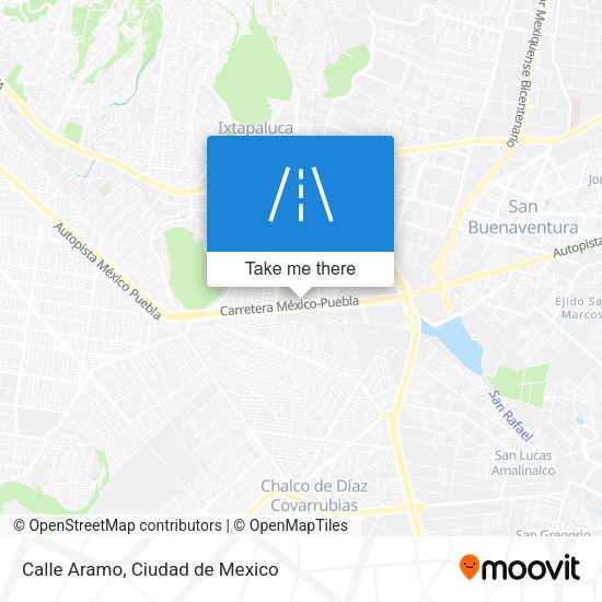 Mapa de Calle Aramo