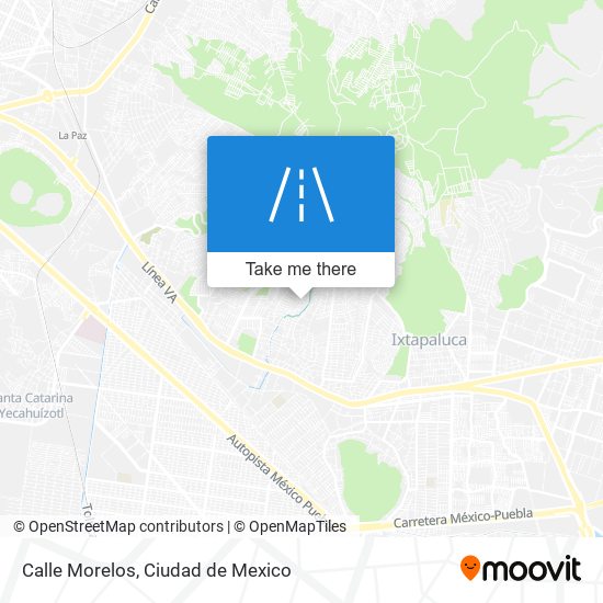 Calle Morelos map