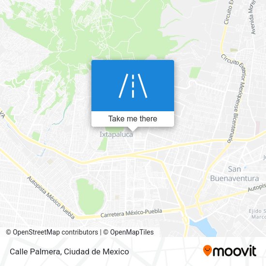 Calle Palmera map