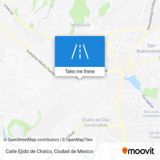 Calle Ejido de Chalco map