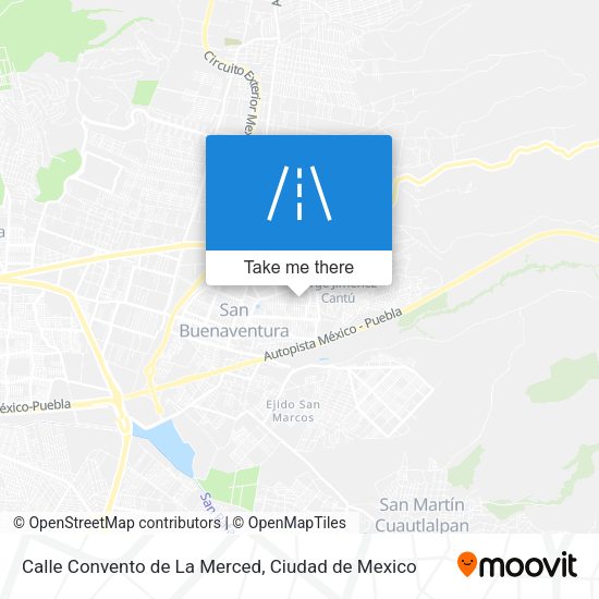 Calle Convento de La Merced map