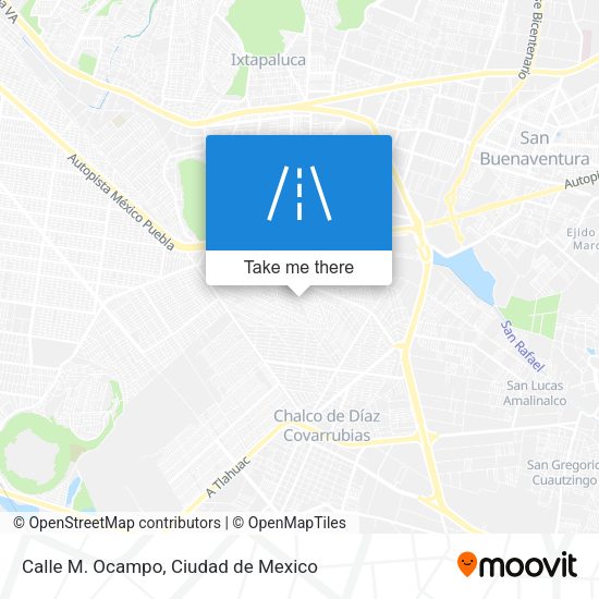 Calle M. Ocampo map