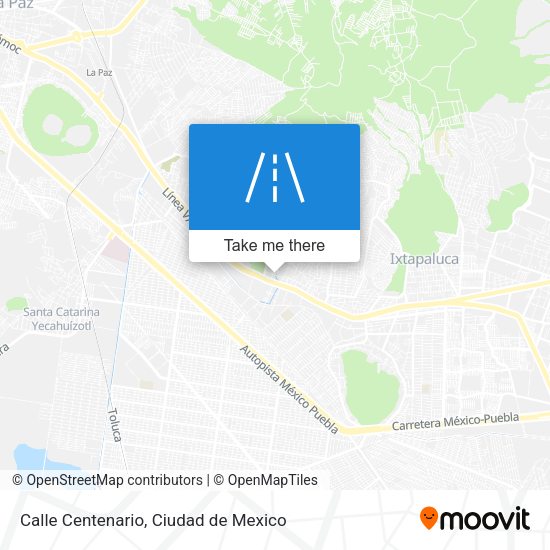 Mapa de Calle Centenario