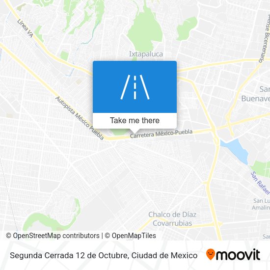 Segunda Cerrada 12 de Octubre map