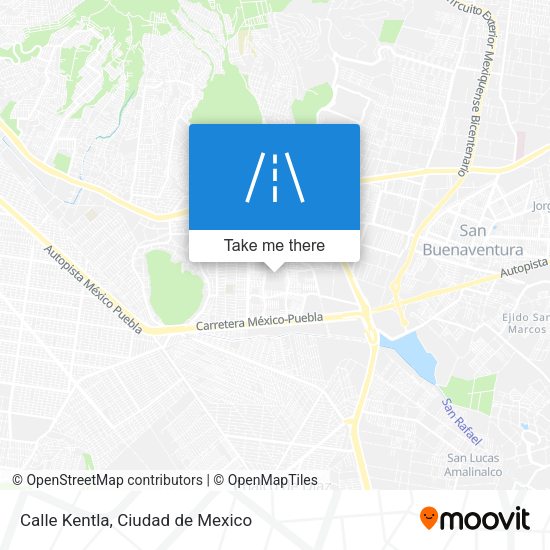 Calle Kentla map