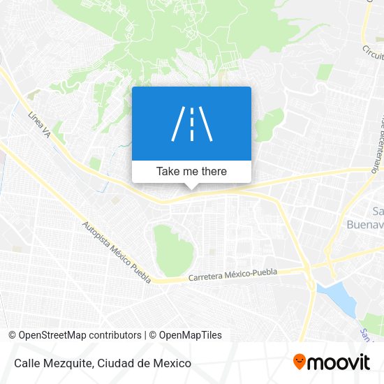 Calle Mezquite map