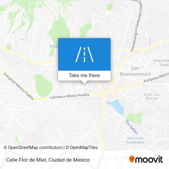 Calle Flor de Miel map