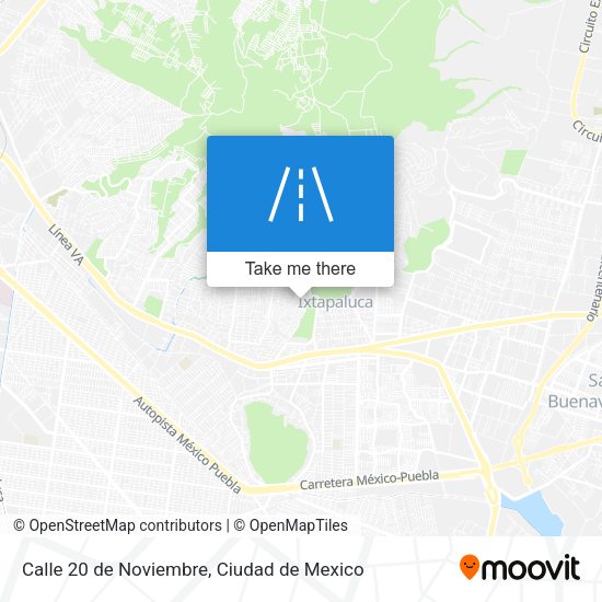 Calle 20 de Noviembre map