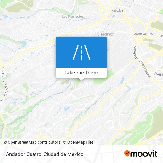Mapa de Andador Cuatro